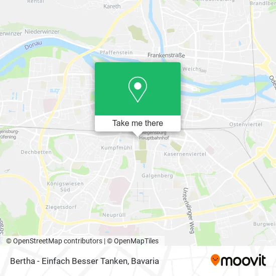 Карта Bertha - Einfach Besser Tanken