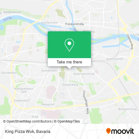 Карта King Pizza Wok