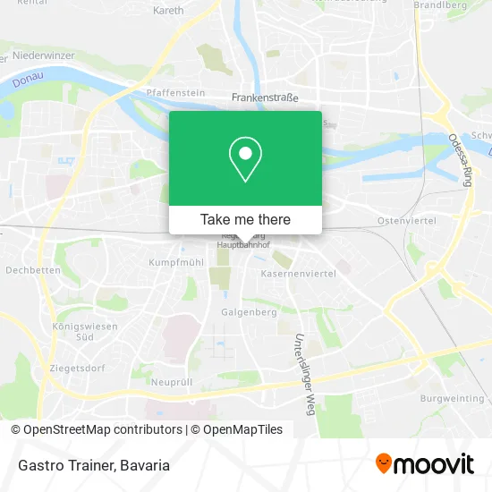 Карта Gastro Trainer