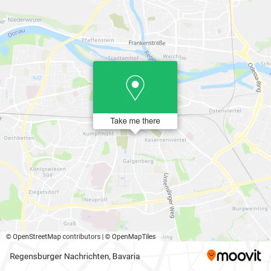 Карта Regensburger Nachrichten