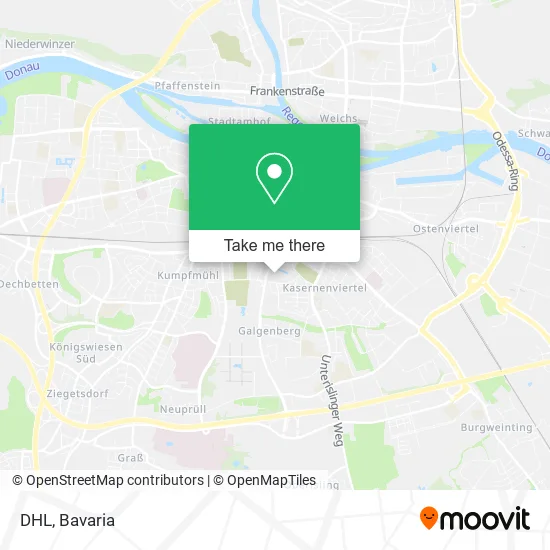 Карта DHL
