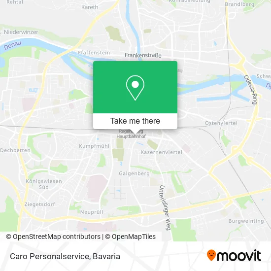 Карта Caro Personalservice