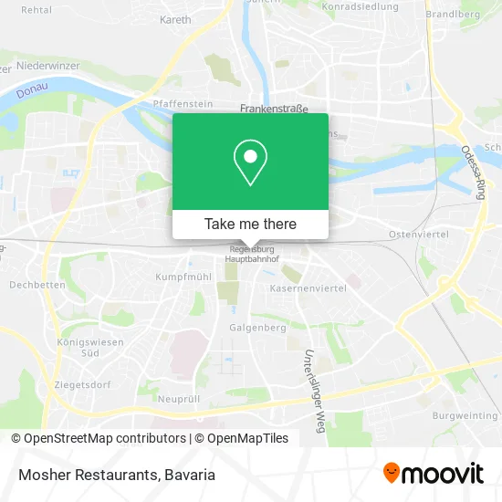 Карта Mosher Restaurants