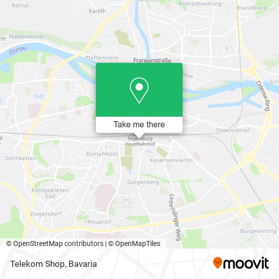 Telekom Shop map