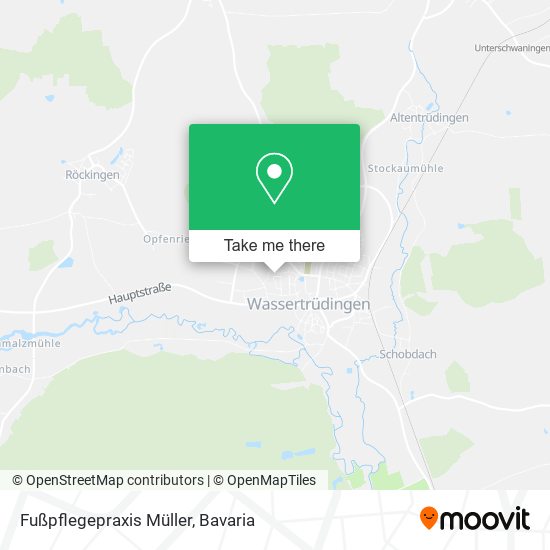 Карта Fußpflegepraxis Müller