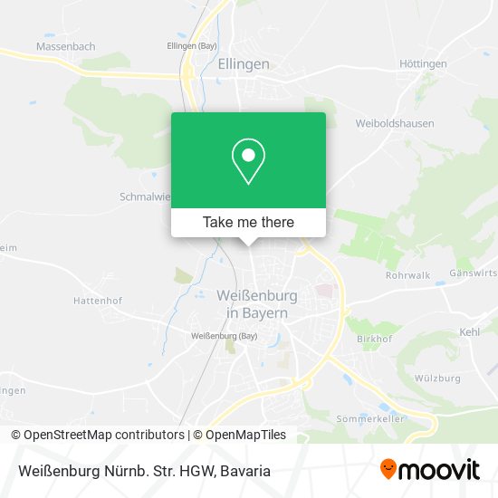 Weißenburg Nürnb. Str. HGW map