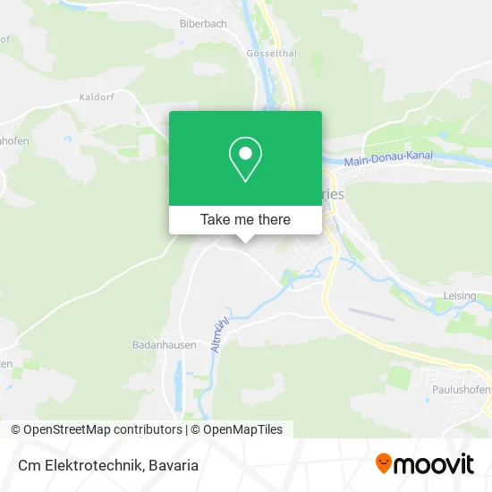 Карта Cm Elektrotechnik