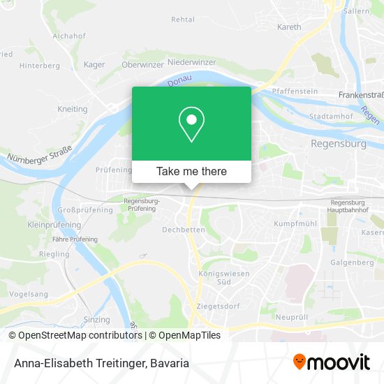Anna-Elisabeth Treitinger map