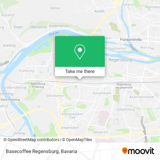 Карта Basecoffee Regensburg