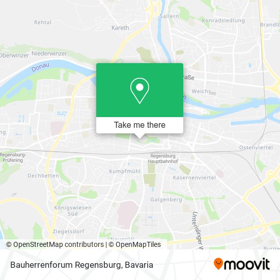 Bauherrenforum Regensburg map