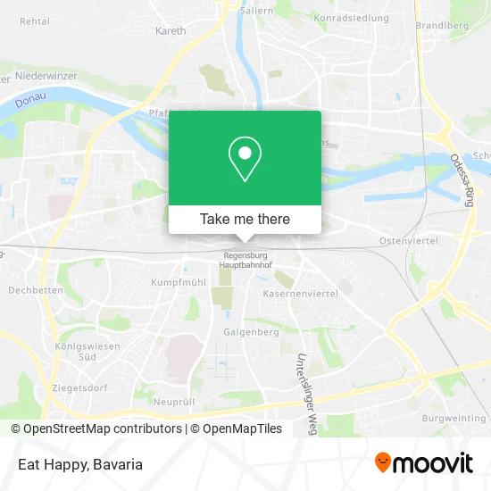 Карта Eat Happy