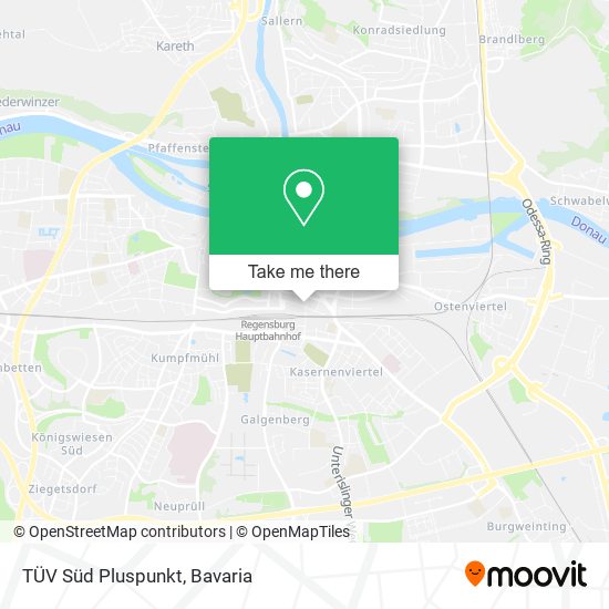 TÜV Süd Pluspunkt map