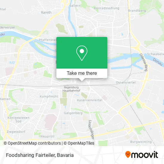 Карта Foodsharing Fairteiler
