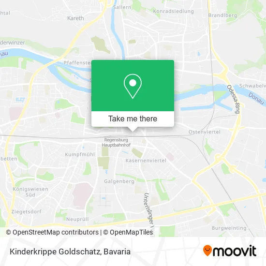 Карта Kinderkrippe Goldschatz