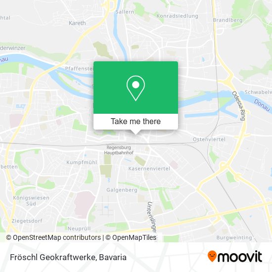 Карта Fröschl Geokraftwerke