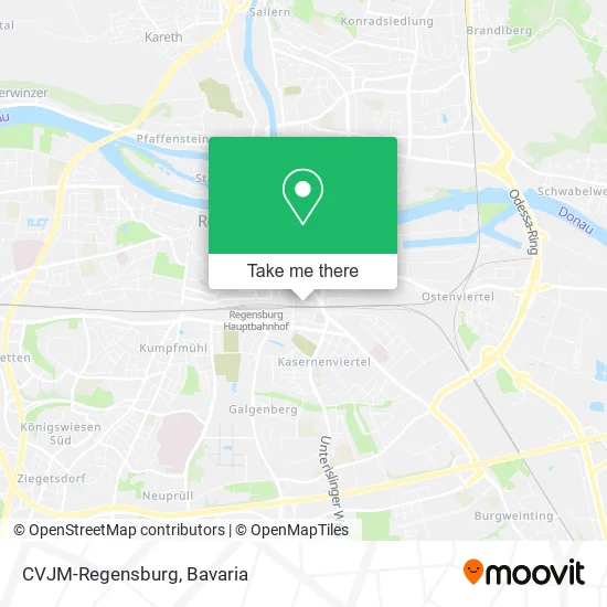 Карта CVJM-Regensburg