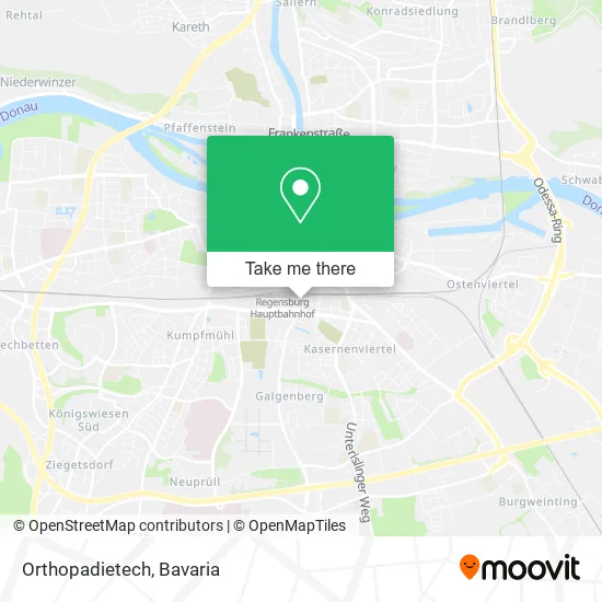 Карта Orthopadietech