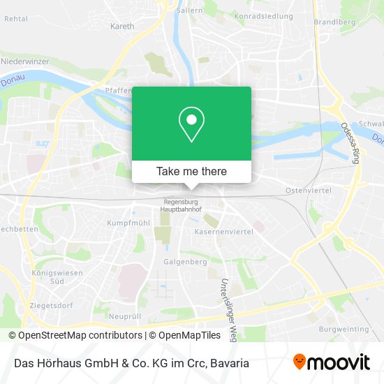 Das Hörhaus GmbH & Co. KG im Crc map