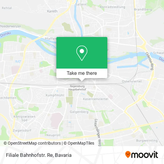 Карта Filiale Bahnhofstr. Re
