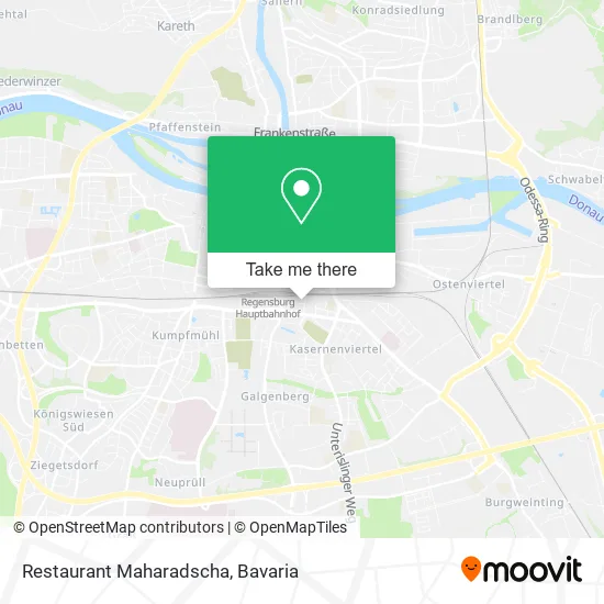 Карта Restaurant Maharadscha