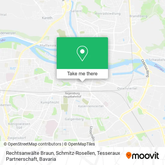 Карта Rechtsanwälte Braun, Schmitz-Rosellen, Tesseraux Partnerschaft