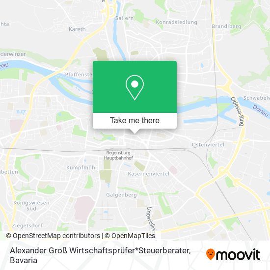 Alexander Groß Wirtschaftsprüfer*Steuerberater map