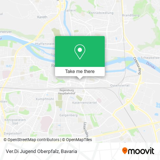 Ver.Di Jugend Oberpfalz map