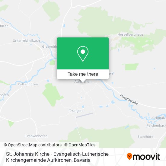 St. Johannis Kirche - Evangelisch-Lutherische Kirchengemeinde Aufkirchen map