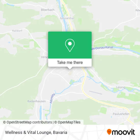 Карта Wellness & Vital Lounge