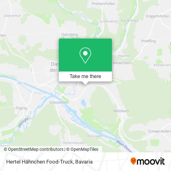 Hertel Hähnchen Food-Truck map