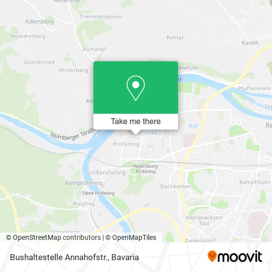 Карта Bushaltestelle Annahofstr.