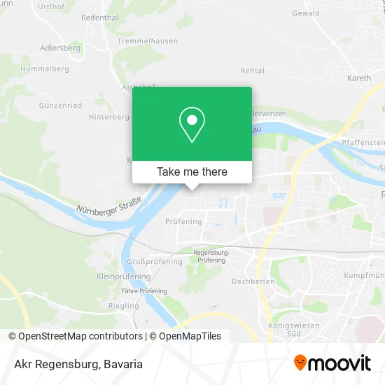 Карта Akr Regensburg