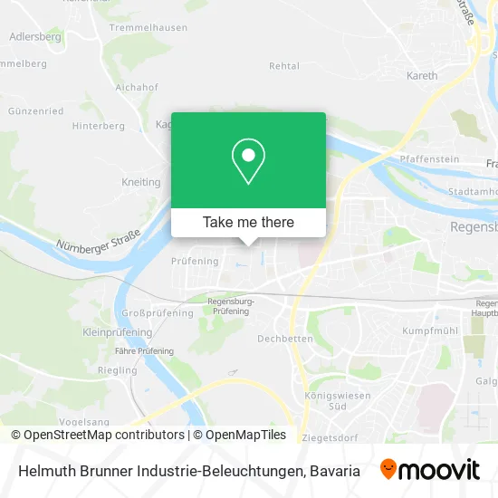 Карта Helmuth Brunner Industrie-Beleuchtungen