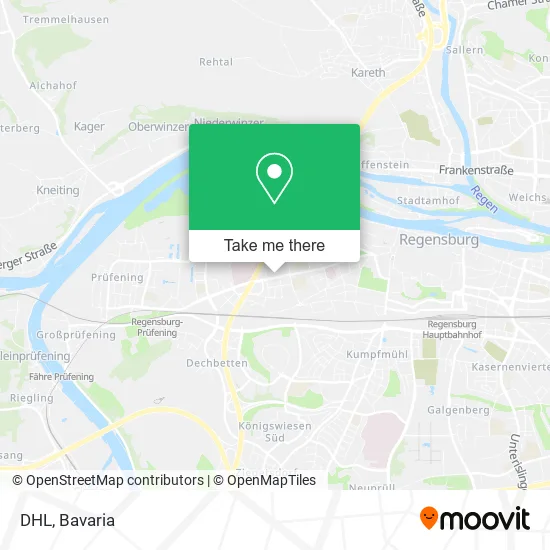 Карта DHL