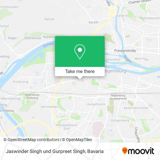 Jaswinder Singh und Gurpreet Singh map