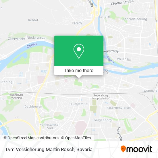 Lvm Versicherung Martin Rösch map