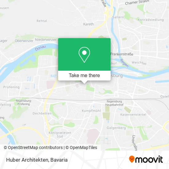 Карта Huber Architekten