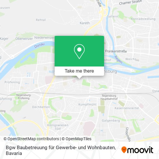 Карта Bgw Baubetreuung für Gewerbe- und Wohnbauten