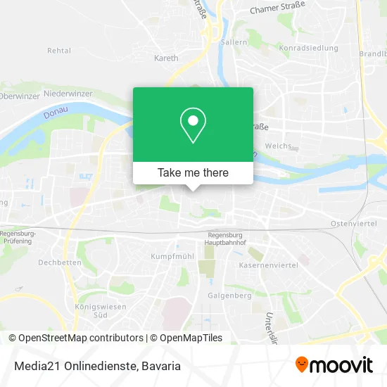 Карта Media21 Onlinedienste
