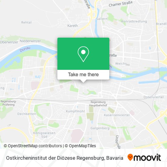 Ostkircheninstitut der Diözese Regensburg map