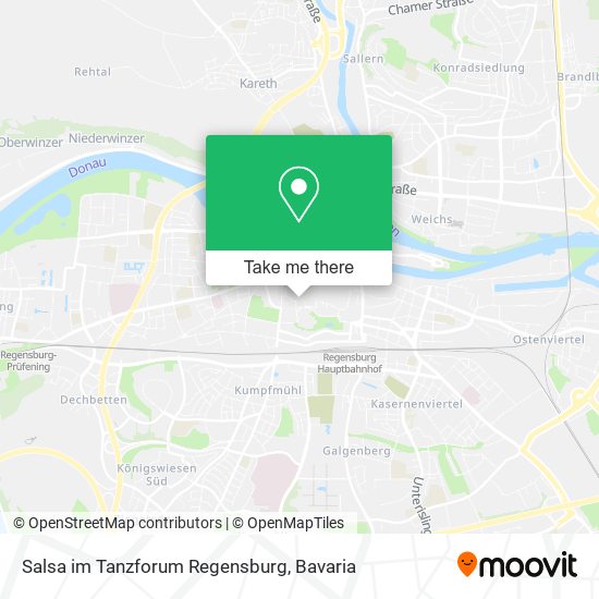 Карта Salsa im Tanzforum Regensburg