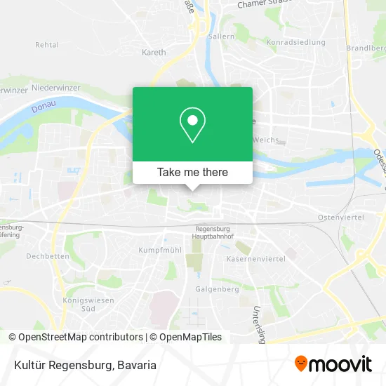Карта Kultür Regensburg