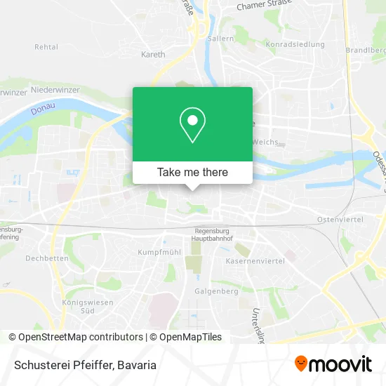 Карта Schusterei Pfeiffer
