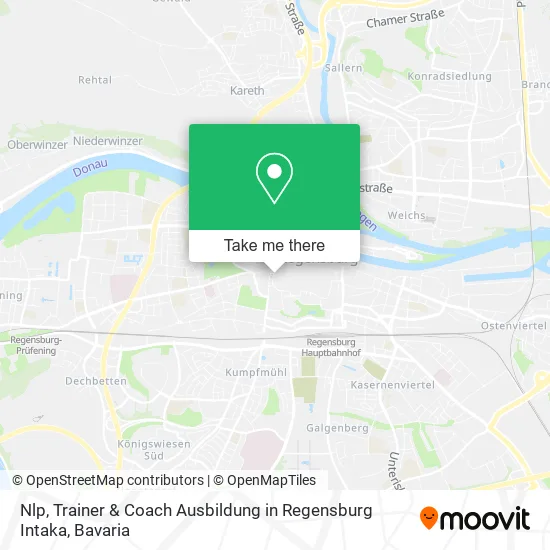 Карта Nlp, Trainer & Coach Ausbildung in Regensburg Intaka