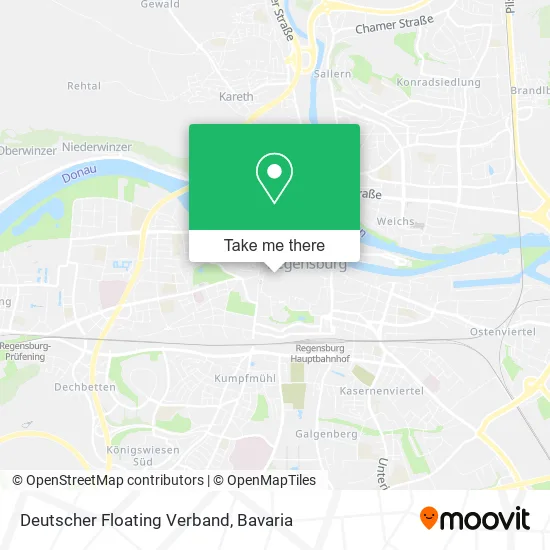 Карта Deutscher Floating Verband