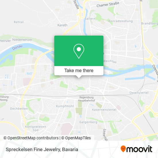 Spreckelsen Fine Jewelry map