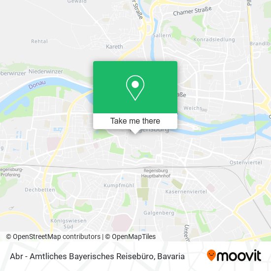 Abr - Amtliches Bayerisches Reisebüro map