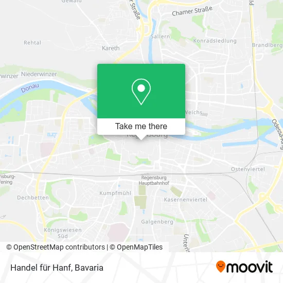 Карта Handel für Hanf