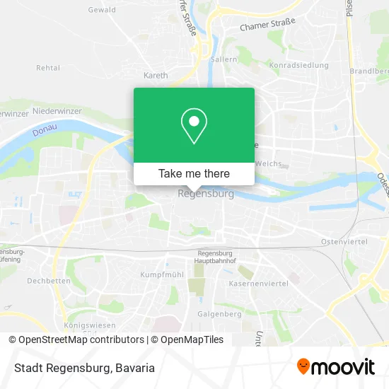 Карта Stadt Regensburg
