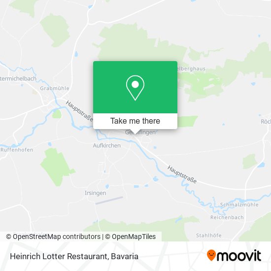 Heinrich Lotter Restaurant map